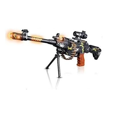 تفنگ اسباب بازی مسلسل لیزری ارتشی (machin gun)_اسباب بازی